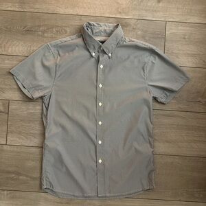 Abercrombie & Fitch Blue Striped Button Down Shirt